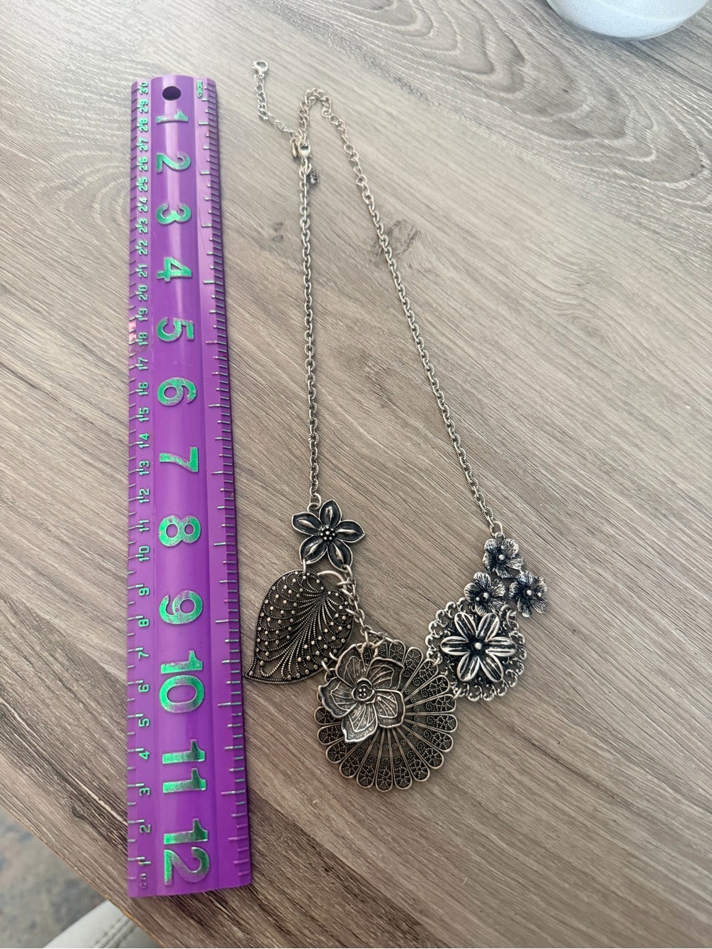 Premiere Designs Botanical Floral Statement Necklace